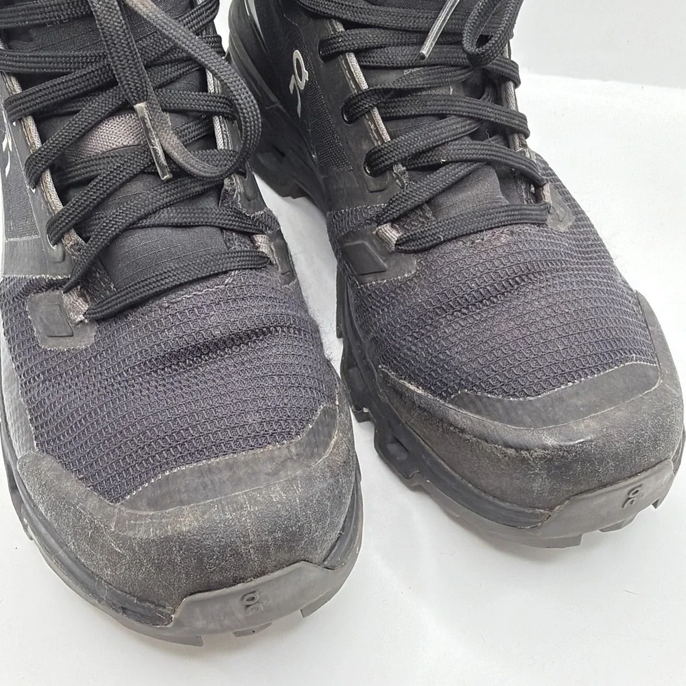 On Running Cloudrock 2 Waterproof Trail Hiking Shoes 'Black/Eclipse' USM8
